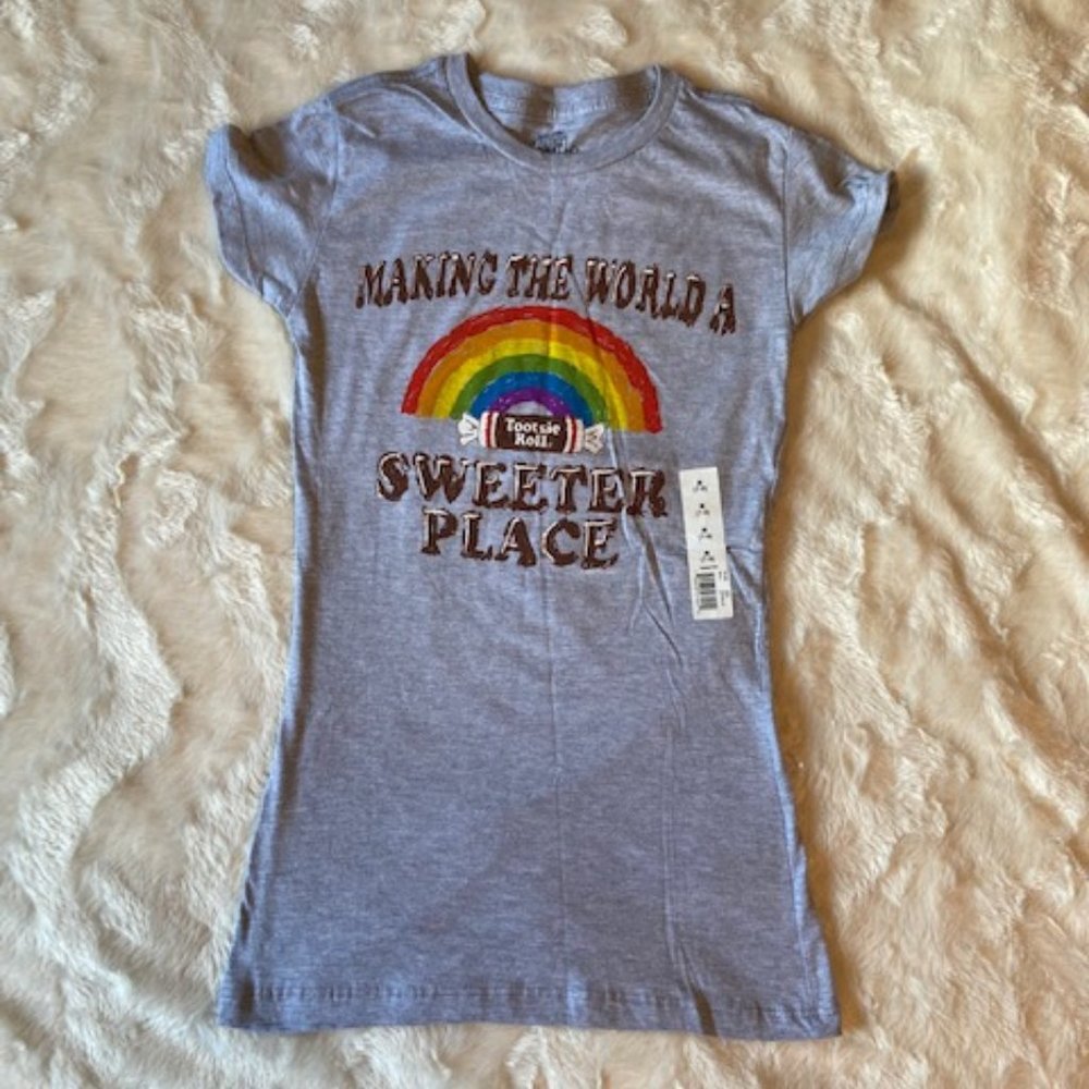 2/$30 TN-t Tootsie Roll T-shirt Girls Size Medium NWOT